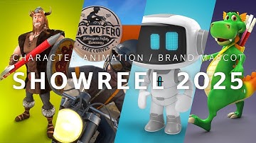 David - Character Animation Brand Mascot  ShowReel  brandmascot  characterdesign  characteranimation