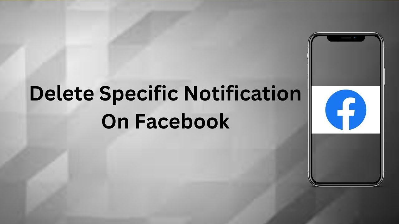 Delete Specific Notification On Facebook | Technologyglance - YouTube