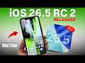 iOS 26.5 RC 2 Released 🔥 What’s New? Important Changes & Should You Update?