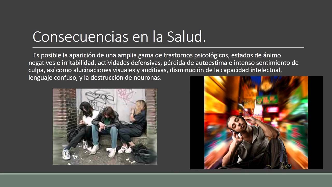 Consecuencias del uso de las drogas - YouTube Consecuencias del uso de las drogas - YouTube