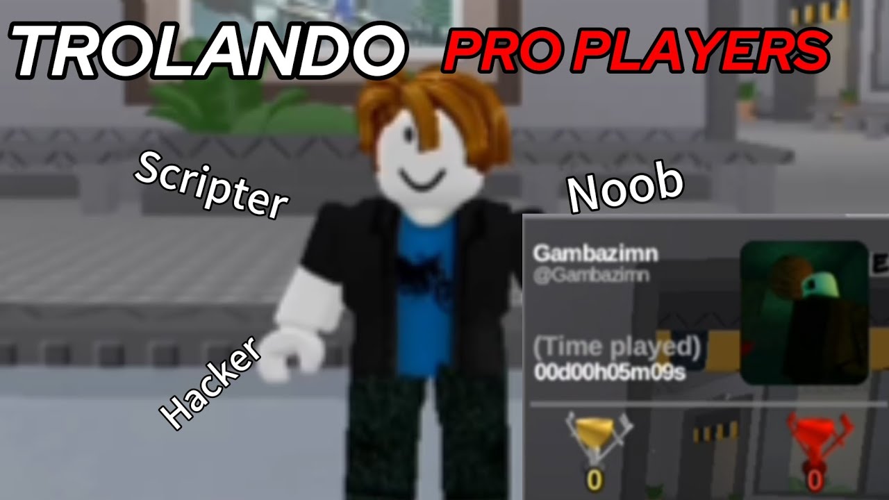 Trolando Pro Players fingindo ser Noob no Die of Death
