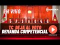 EN VIVO ✍ TC evalúa demanda competencial sobre vacancia presidencial que aplicó el Congreso