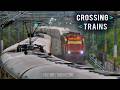 Perfect crossing trains x part5  trains  indian railways
