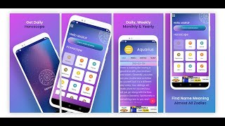 Horoscope Astrology Birth Chart Zodiac Signs Android Studio App with AdMob Ads Integration screenshot 3