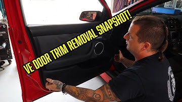 Quick Vid - How to remove a VE door trim - Full Vlog on our channel - RCS Media