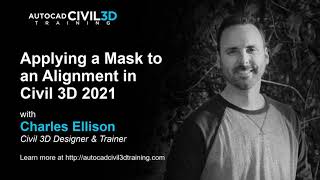 Applying a Mask to an Alignment in Civil 3D