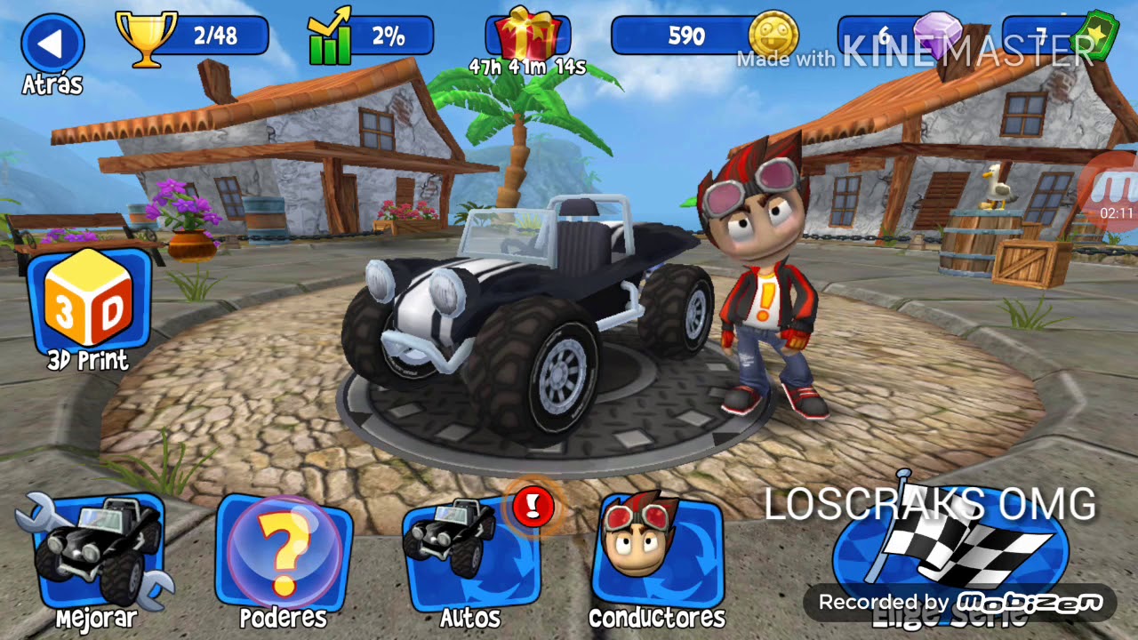 ÚLTIMO GAMEPLAYDE BB RACING  YouTube