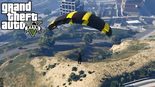 Paraşütle Sui̇kast - Gta 5 Online