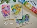 Pretty and Simple Watercolour Doodle Cards