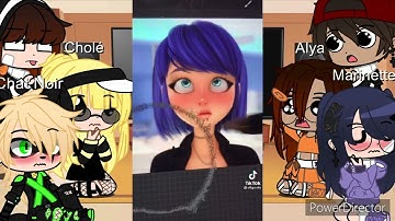 MLB react to MariChat||Lazy😉||GACHA CLUB||GCRV||Error_Glitch||