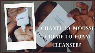 SO I TRIED . CHANEL LA MOUSSE CRÈME TO FOAM CLEANSER - HONEST REVIEW skincare