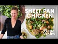 Roasted Sheet Pan Chicken with Crushed Olives | Home Movies with Alison Roman