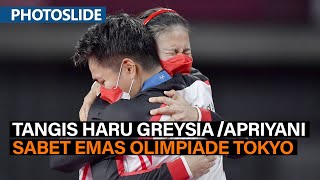 Selebrasi Emosional Greysia/Apriyani Berhasil Sabet Emas Olimpiade Tokyo