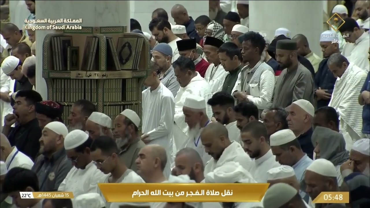 فجرية بياتية ماتعة للشيخ عبدالله الجهني من سورة الأعراف 15 شعبان 1445