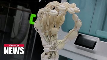 Swiss researchers successfully 3D print robotic hand with bones, ligaments and tendons