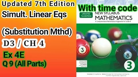 D3 math|Ch 4|Ex 4E|Q9_All_Parts|New Updated 7th Edition|New Oxford Mathematics 3|Sir Sajid Mehmood