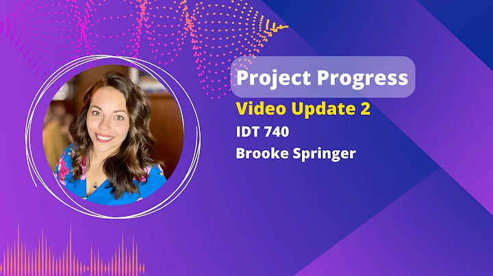 Springer Project Update Video 2