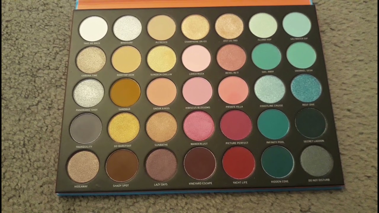 35S Sweet Oasis Palette Review!