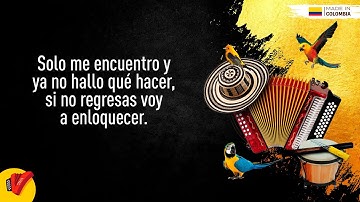 Si No Regresas, Binomio De Oro De América, Video Letra - Sentir Vallenato