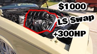 How I Did a $1000 LS Swap (300hp)