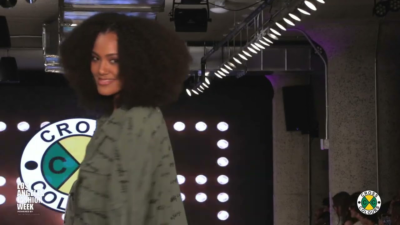 Cross Colours на Неделе моды в Лос-Анджелесе 2025. Работает на @artheartsfashion