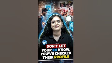 How to private your LinkedIn Account, so that your Ex Don’t get the Notification!! 🤭😂 #linkedin