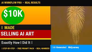 I Made 10K Selling AI Art Exactly How I Did It