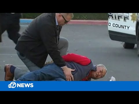 Watch police arrest suspect in deadly Half Moon Bay, California shootings -- EXCLUSIVE