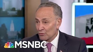 Chuck Schumer: Donald Trump Captured By Hard Right | Rachel Maddow | MSNBC