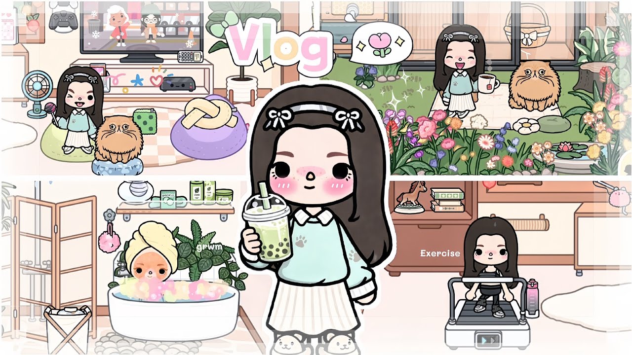 Mini vlog 🌷 | morning routine 🌞✨ | #tocaboca #tocalifeworld #toca 