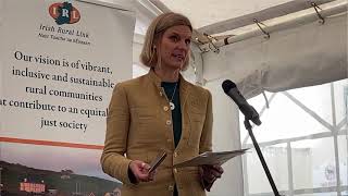 Minister Pippa Hackett - Launch of Connecting Communities with Peatlands
