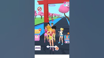 Makeover Run Level 24 Gameplay Walkthrough Android #Shorts