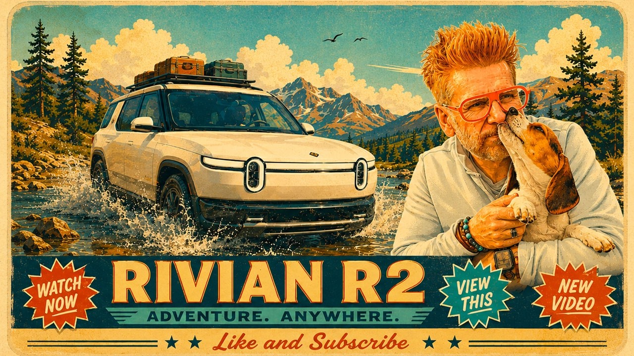 This is the Rivian R2, and it may be the electric SUV that takes Rivian from cool startup to mainstream American success story.

Rivian has already proved it can build desirable electric adventure vehicles, but the R2 is different. This is the smaller, more affordable, more practical SUV aimed directly at the heart of the EV market — where the Tesla Model Y has dominated for years.

In this video, Nik Miles drives the Rivian R2 in Park City, Utah, and looks at why this SUV matters so much for Rivian’s future. With up to 345 miles of estimated range, available dual-motor all-wheel drive, 656 horsepower, a 3.6-second zero-to-sixty time, a drop-down rear glass, flat-folding seats, clever storage, and access to Tesla Superchargers through NACS, the R2 could be Rivian’s biggest moment yet.

But the real question is not just whether the R2 is fast or clever. It is whether Rivian can build enough of them, price them right, and convince mainstream buyers to choose it over Tesla, Hyundai, Kia, Ford, and the rest of the EV field.

Is the Rivian R2 the SUV that finally puts Rivian shoulder to shoulder with Tesla?

Watch the full drive and find out.