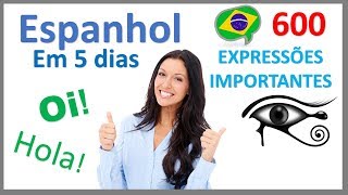 Aprender Espanhol em 5 dias - Conversação para iniciantes