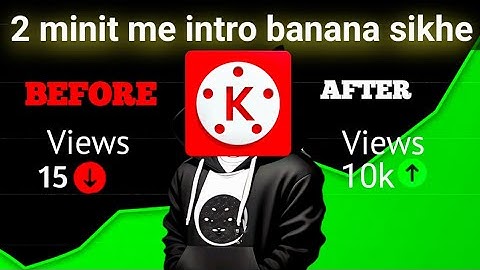 How To Create Professional 3D intro | introkaise banaye | Cinematic intro | YouTubeintro