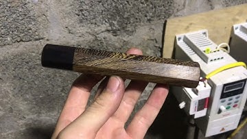 TLVN-Dao Làm Bếp cán dao nhật gỗ muồng bát giác khâu sừng trâu