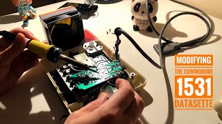 Modifying Commodore 64 Datasette 1531