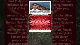 Puji Astuti Geram Minta Prabowo Hentikan Operasi Tambang Nikel di Raja Ampat!! #shortsfeed #fyp