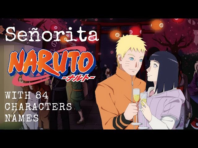 SENORITA NARUTO Cover (Shiho Shinta) with 84 CHARACTERS NAME class=