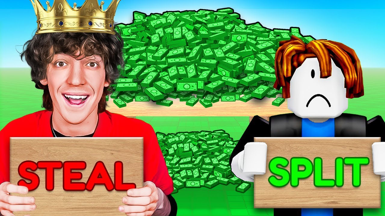 I Became The #1 RICHEST Player In Roblox Split or Steal!!
