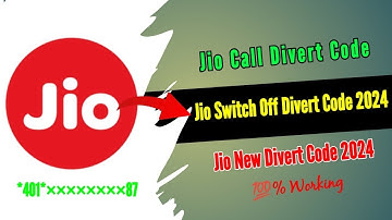 Jio switch off Divert Code 2024