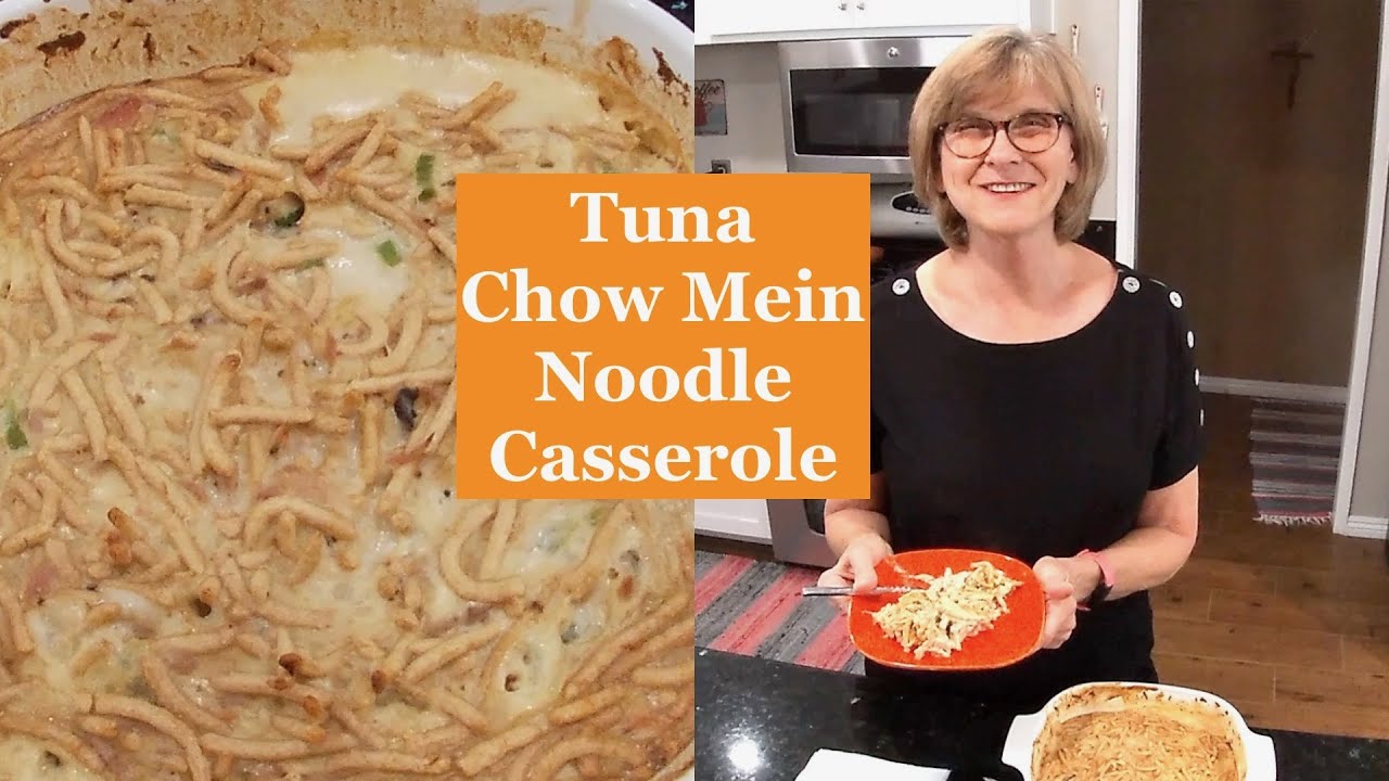 Tuna Chow Mein Noodle Casserole * Vintage Recipe * Quick & Easy Recipe