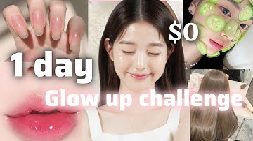 24 hour GLOW UP at home | (100% working)