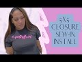 [How To:] Closure SewIn Install W/Highlights @prettypinkbillions