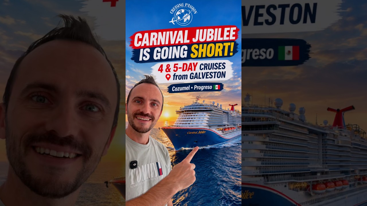 Carnival Jubilee Is Going SHORT! 🚢 4 & 5-Day Cruises