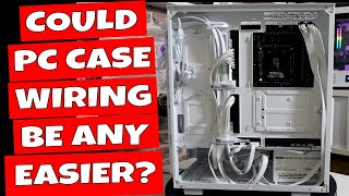 How To Connect PC Cables Quickly Thermaltake Ceres 330 BTF Project Zero Hidden Wiring