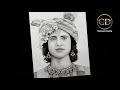 How to draw a krishna sumedh mudgalkar step by step pencil drawing  easy drawing tutorial