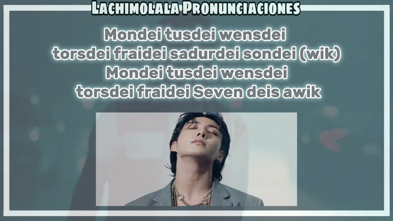 JUNGKOOK - 'SEVEN (FEAT. LATTO)(PRONUNCIACIÓN FÁCIL/ LETRA FÁCIL/ EASY LYRICS/ LETRA SIMPLIFICADA)