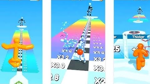 ▶️Tall Man Run!!!!Relaxing & Satisfying   video Gameplay iOs, Android Game T3LU