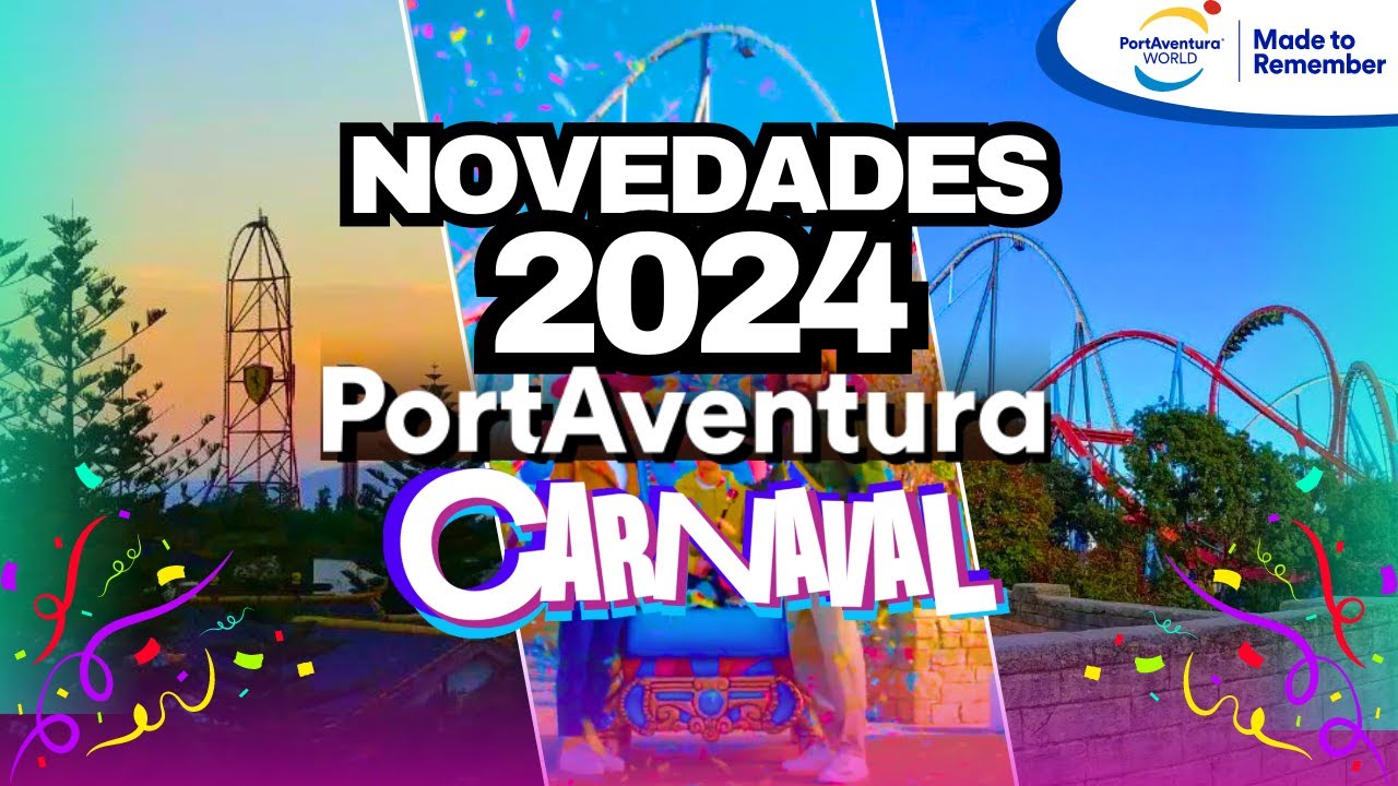 NOVEDADES PORTAVENTURA 2025 [4K] +Información del CARNAVAL YouTube